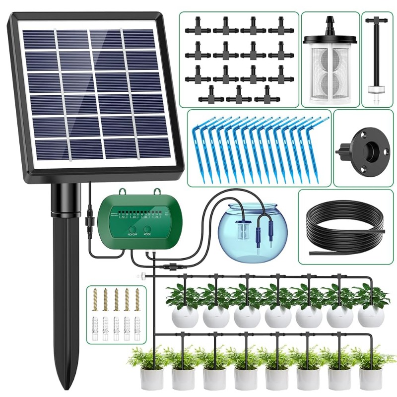Automatic Plant Waterer - Güneş Akıllı Sulama Kiti 6V 2W