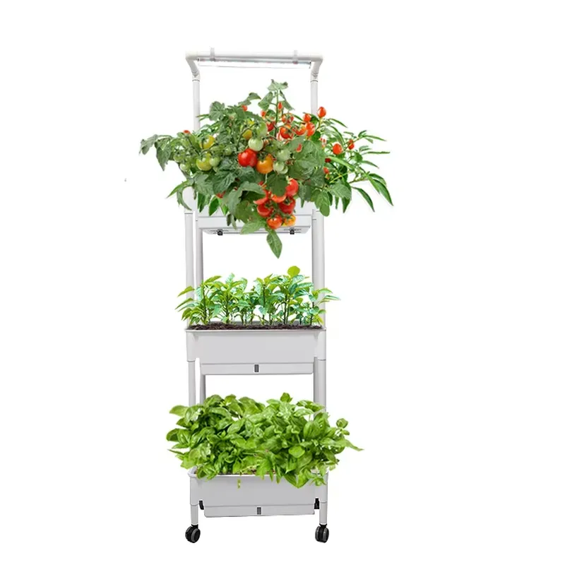Hareketli Dikey 3 Katlı Kendi  - Self-Watering Planter incelemesi ve fiyatı