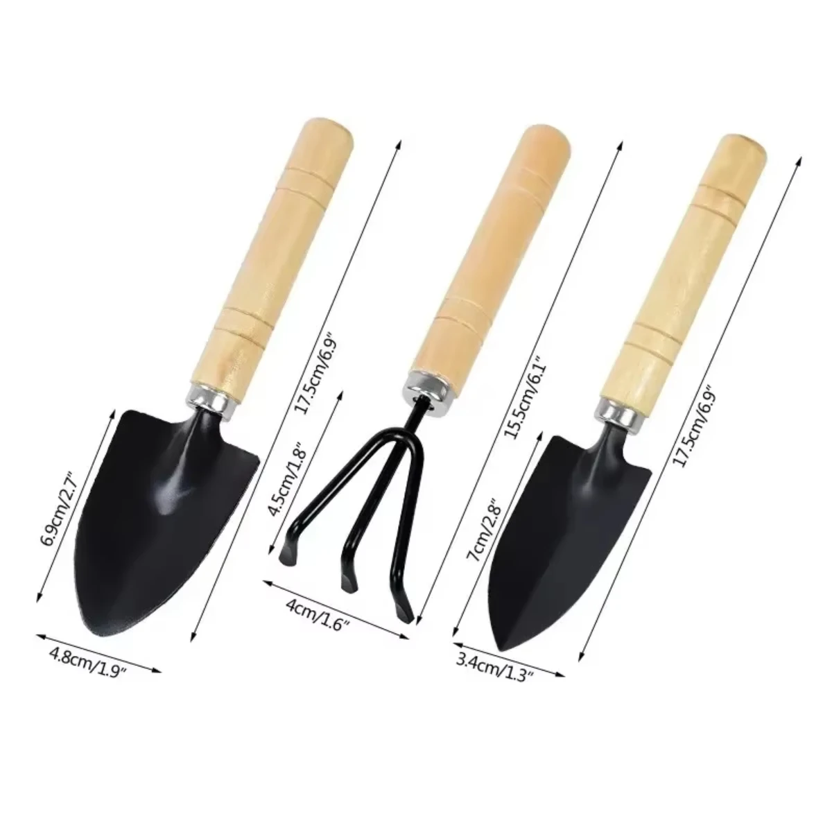 3 Adet/Set Mini Bahçe Alet Set - Gardening Tools Vegetables incelemesi ve fiyatı