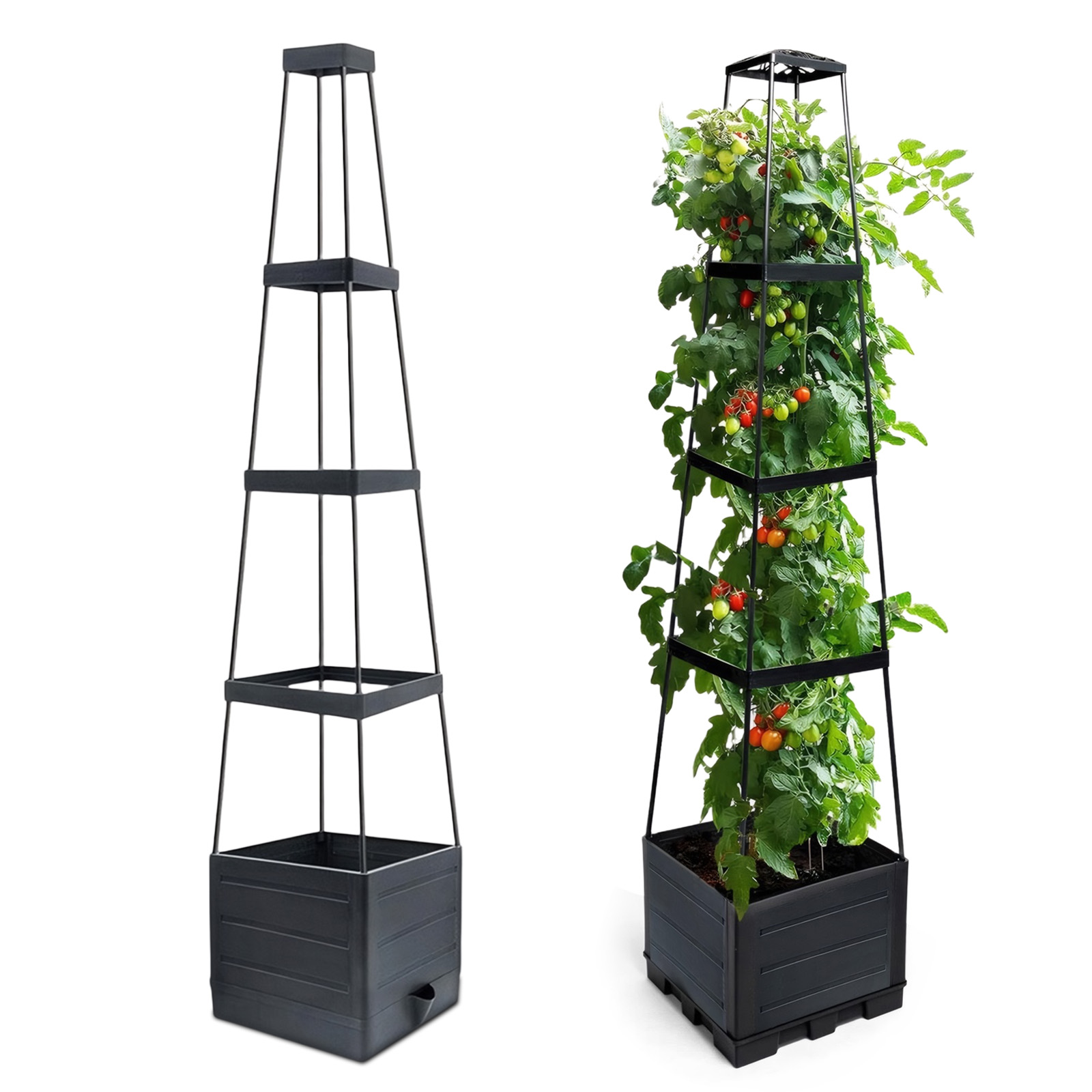 Yükseltilmiş Bahçe Yatağı Saks - Self-Watering Planter incelemesi ve fiyatı
